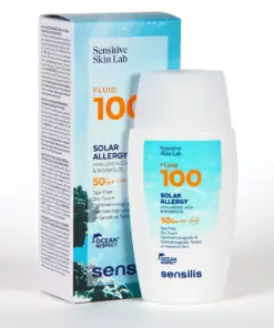 Sensilis Fluide 100 Allergie Crème Solaire Aqueuse Ultrafluide SPF50+ 40ml
