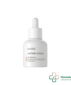 Babé Antiox 15% Vitamin C Serum 30ml revitalise et protège la peau grâce à un puissant mélange d’antioxydants