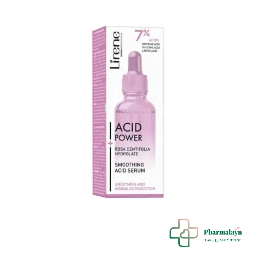 LIRENE Acid Power Serum Lissant A L’hydrolat De Rose 30ml