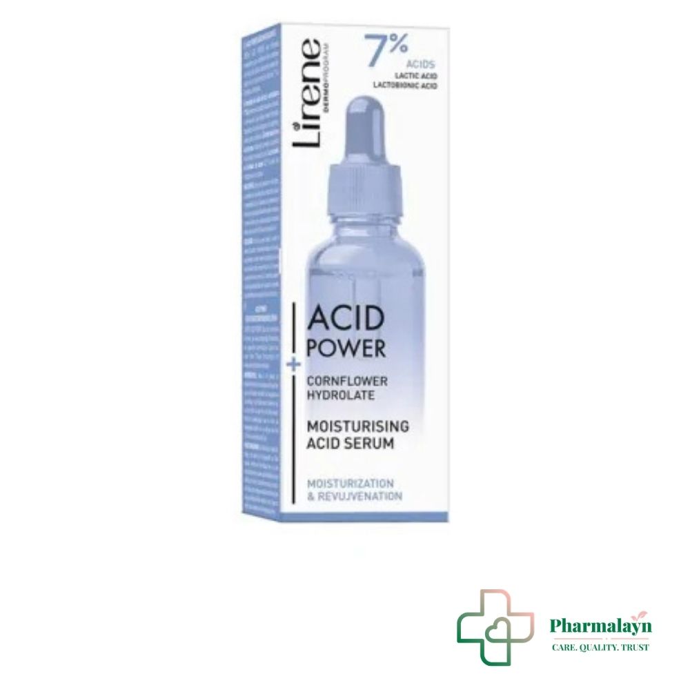 LIRENE Acid Power Serum Hydratant A L’hydrolat de Bleuet 30ml