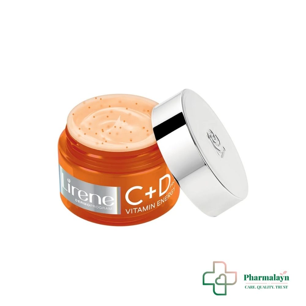 LIRENE C+D Creme Visage Hydratante Éclaircissante Peau Normale à Sèche 50ml