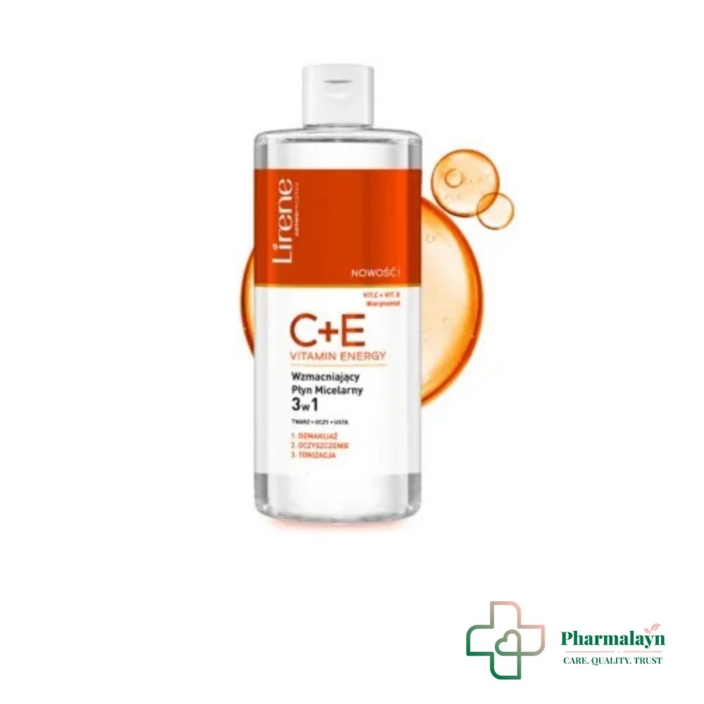 LIRENE C+E Vitamin Energy Eau Micellaire 3 En 1 400ml
