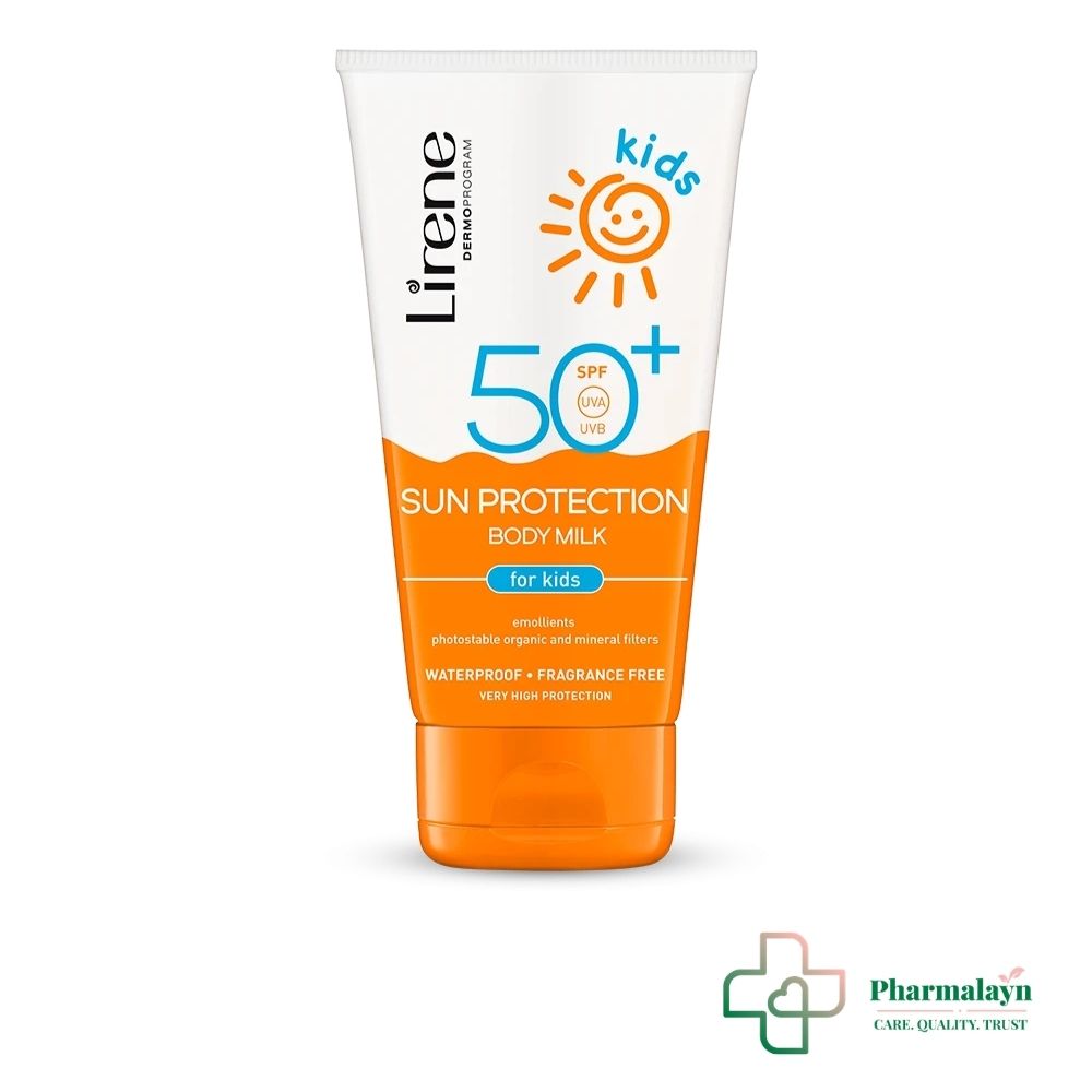 Lirene Sun Protection Body Milk For Kids SPF50+ 150ml