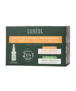 LUXEOL CHUTE DE CHEVEUX PROGRESSIVE 2EN1 14*6ML