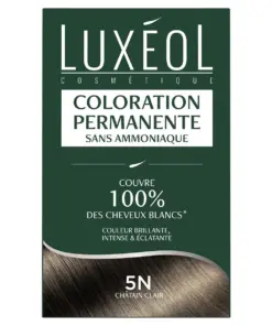 Luxeol Coloration Permanente 5N Châtain Clair