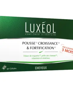 LUXEOL CHEVEUX Pousse Croissance et Fortification 90 Gelules (3 Mois )