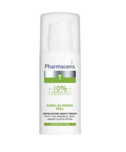 PHARMACERIS T SEBO-ALMOND PEEL CREME DE NUIT EXFOLIANTE 50ML