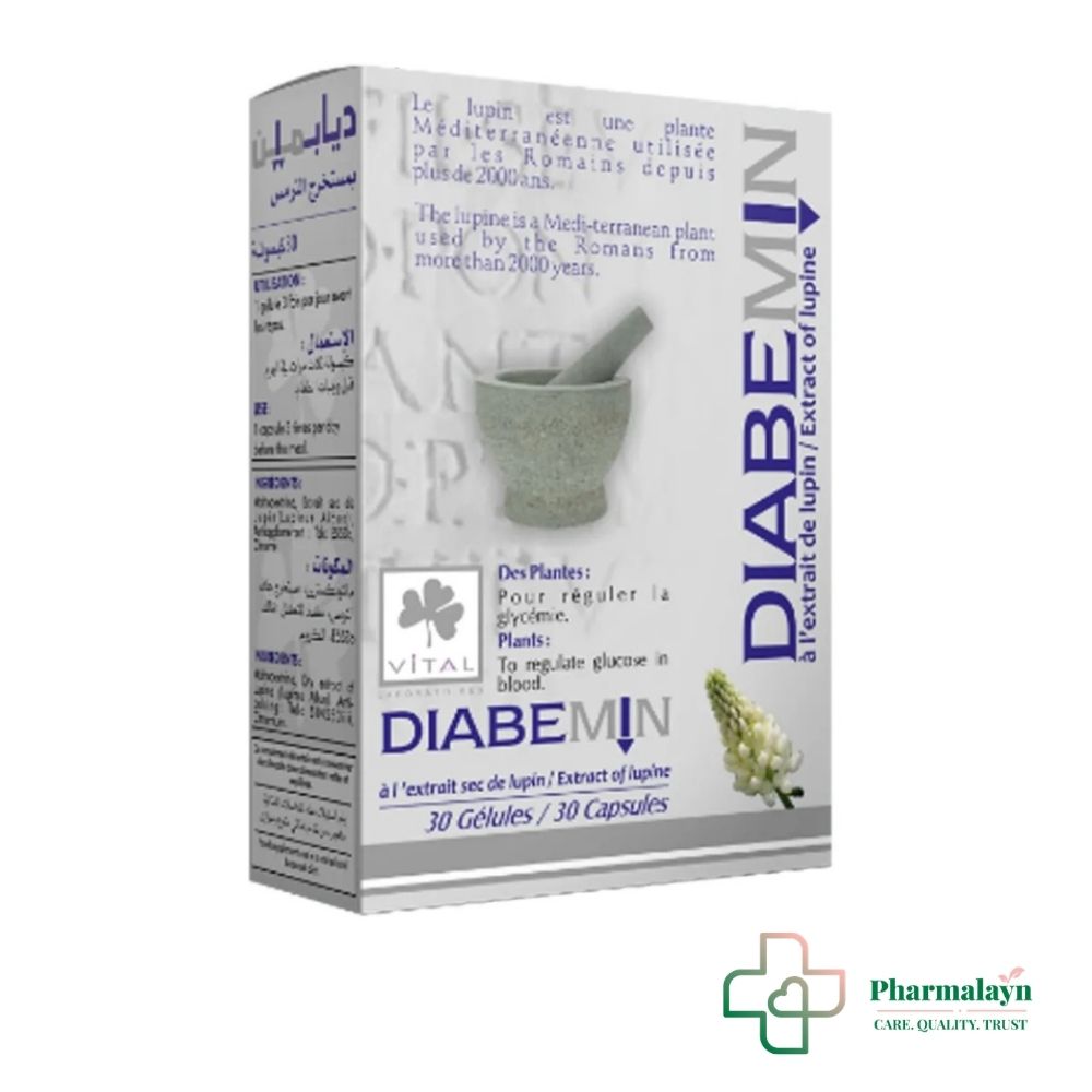 VITAL DIABEMIN 30 GELULES