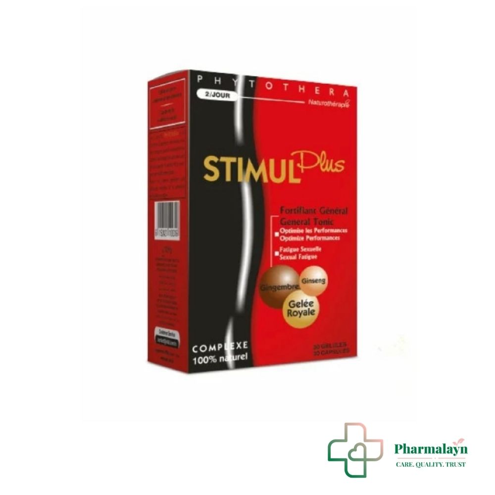 VITAL PHYTOTHERA STIMUL PLUS 30 GELULES