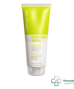 DERMACARE PURENET SKIN GEL NETTOYANT ASSAINISSANT 200ML