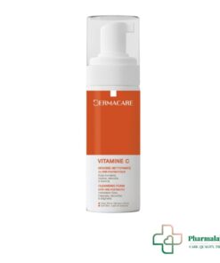 DERMACARE MOUSSE NETTOYANTE VIT C 150ML