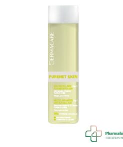 DERMACARE PURENET SKIN EAU MICELLAIRE 4EN1 A L'ACIDE GLYOLIQUE 200ML