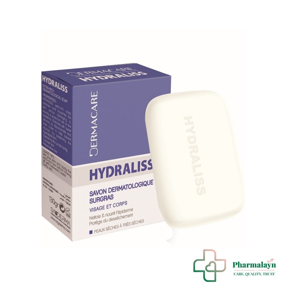 DERMACARE SAVON DERMATOLOGIQUE SURGRAS HYDRALISS 130 GR