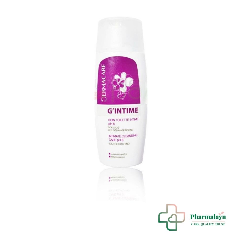 DERMACARE G’INTIME SOIN TOILETTE INTIME PH8 200ML