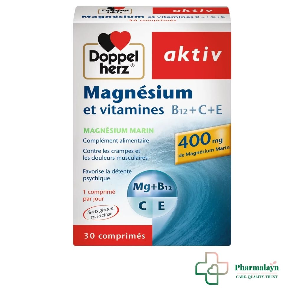 AKTIV Magnesium Vitamines 30 Comprimes