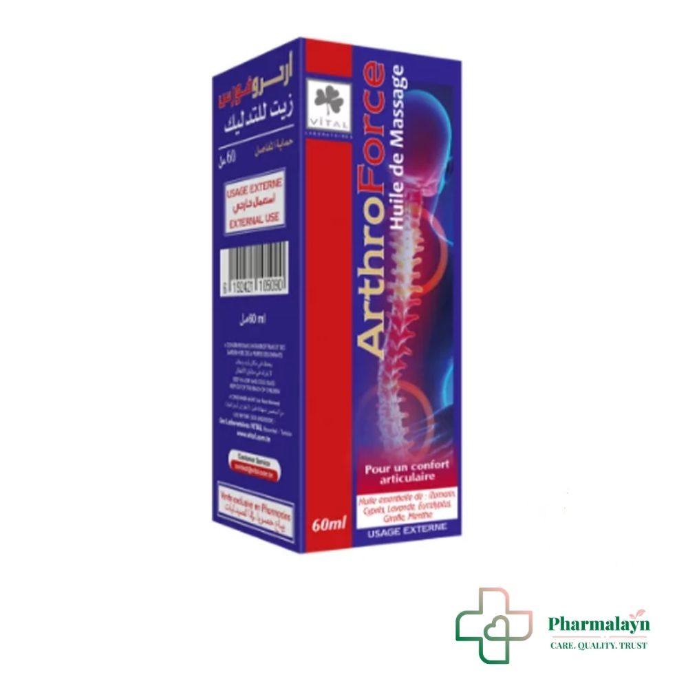 VITAL ARTHROFORCE HUILE DE MASSAGE 60ML