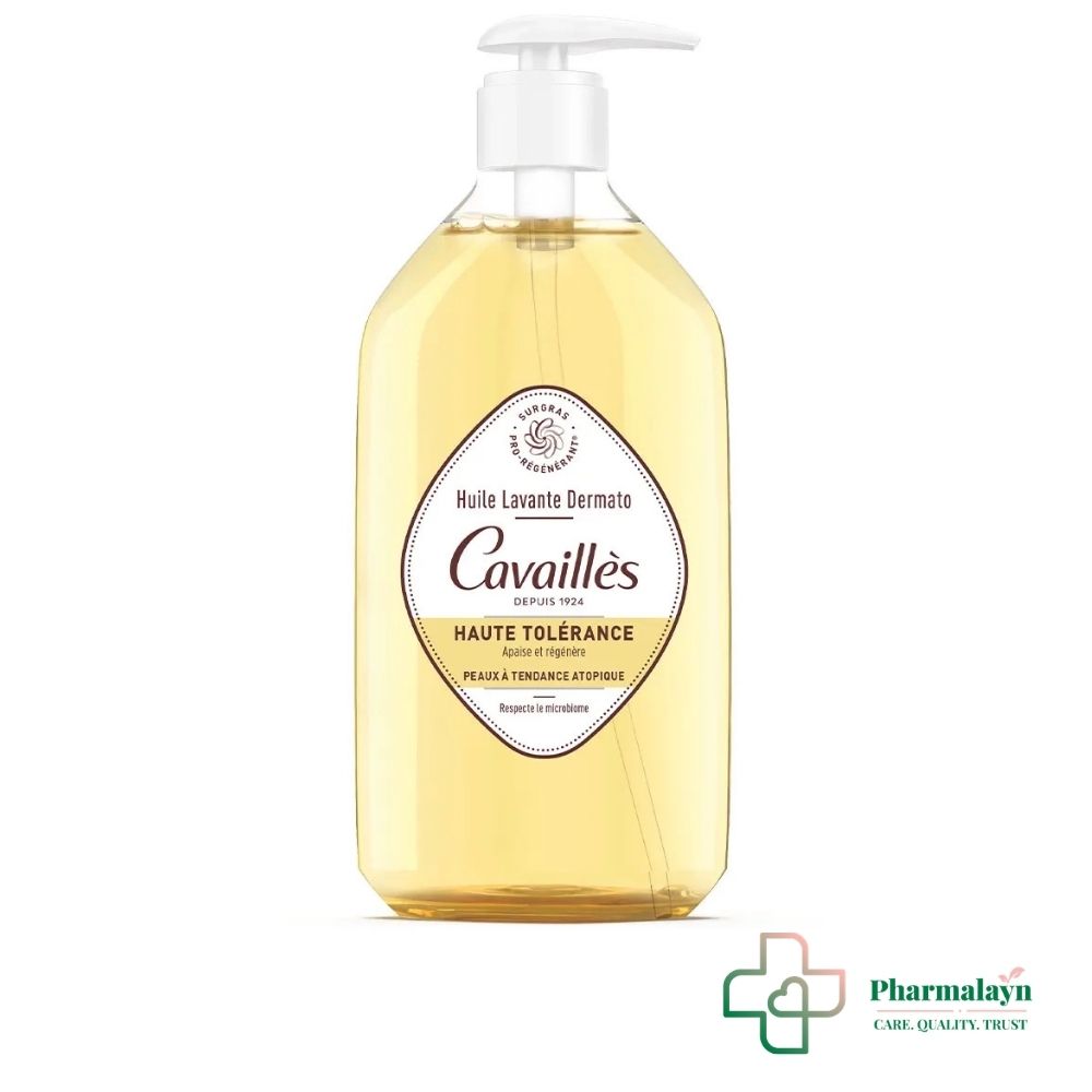 Rogé Cavailles Huile Lavante Dermato Haute Tolérance 500ml