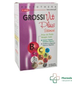 VITAL PHYTOTHERA GROSSIVIT PLUS VITAMINE 45 GELULES