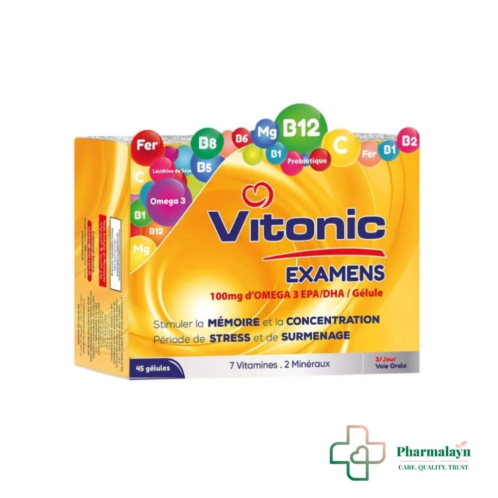 VITAL VITONIC EXAMENS 45 GELULES