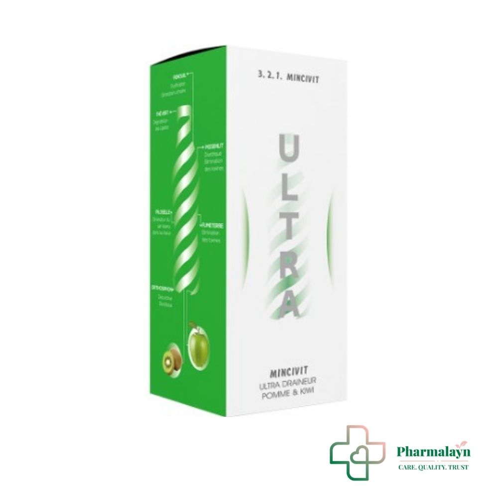 VITAL MINCIVIT ULTRA DRAINEUR POMME ET KIWI 250ML