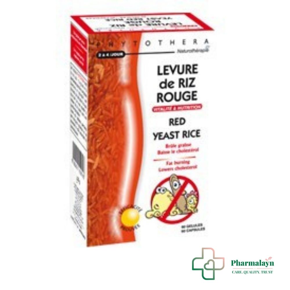 VITAL PHYTOTHERA LEVURE DE RIZ ROUGE 60 GELULES