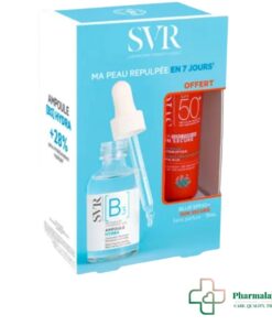 SVR COFFRET [B3] AMPOULE HYDRA 30ML+SUN SECURE BLUR SANS PARFUM SPF50+ 15ML (OFFERT)