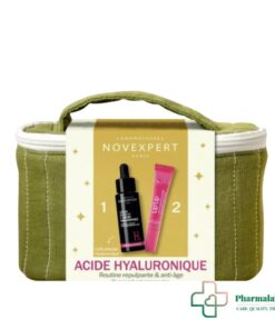 NOVEXPERT COFFRET SERUM BOOSTER A L'ACIDE HYALURONIQUE 30ML+LIP UP SOIN LEVRES REPULPANT 8ML (OFFERT)