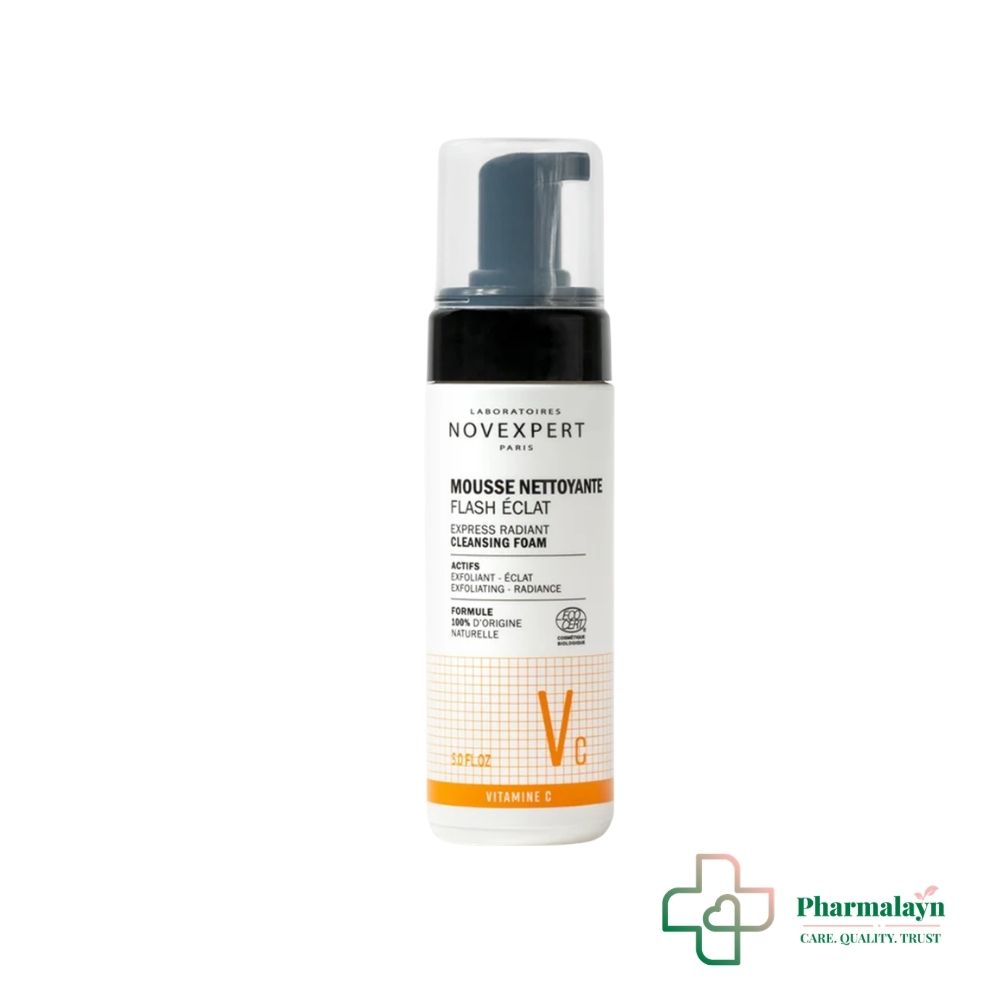 NOVEXPERT FLASH ECLAT MOUSSE NETTOYANTE 150ML